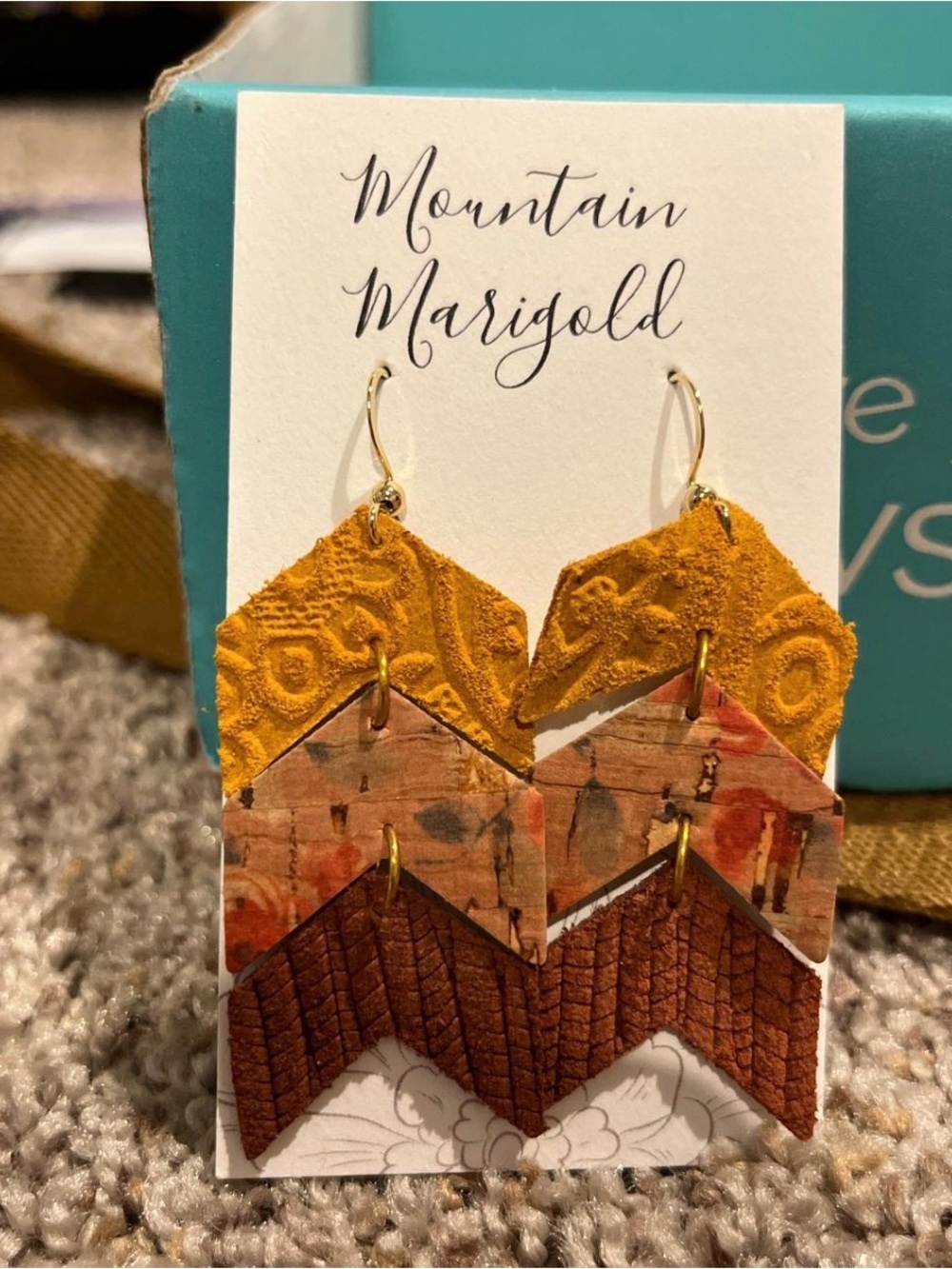 Custom Leather Earrings